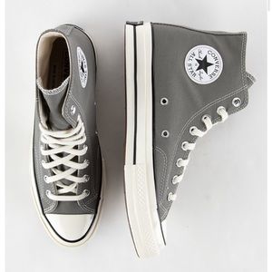 Grey High Top Converse